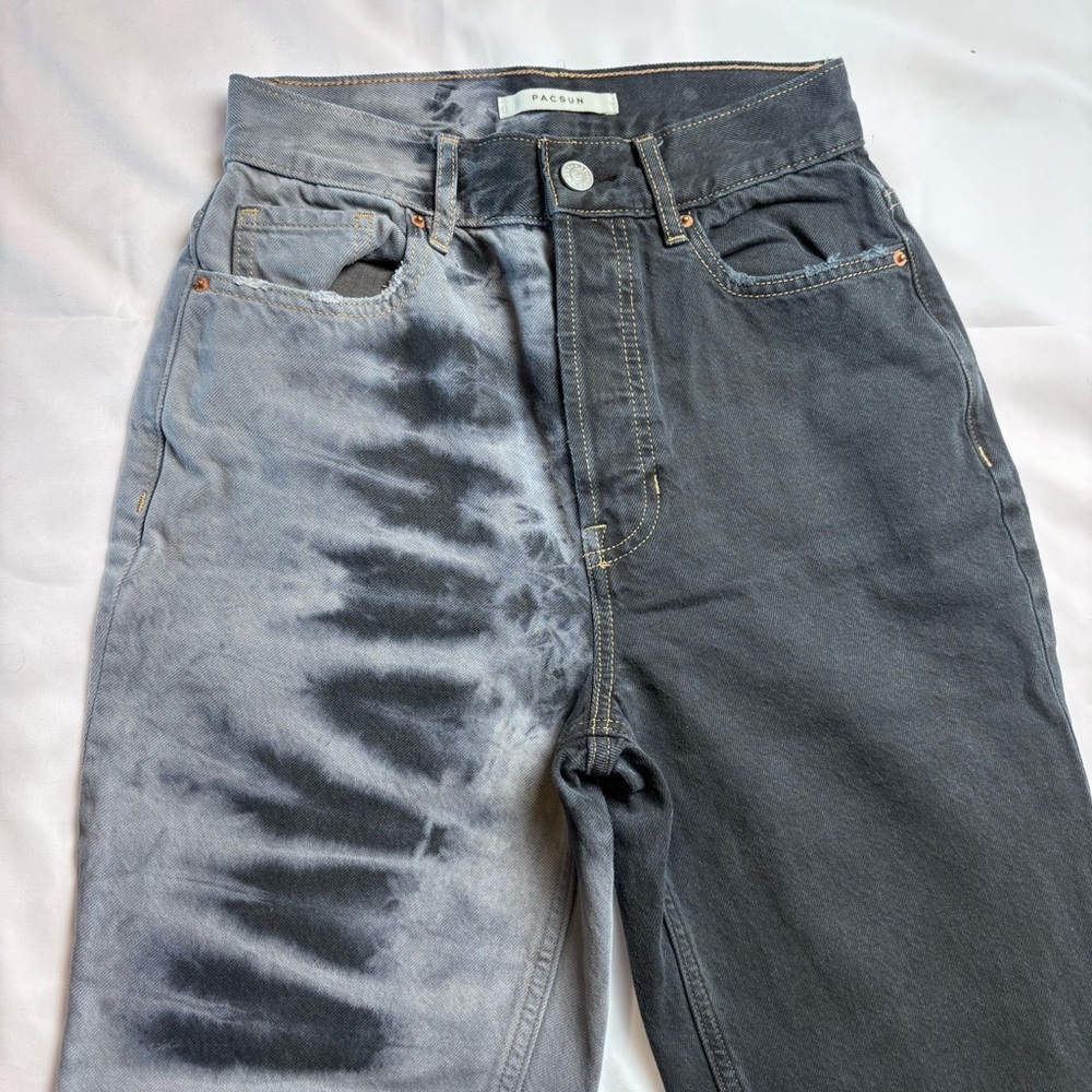Pacsun Ultra High Rise Slim Two-Tone Jeans – Size 25